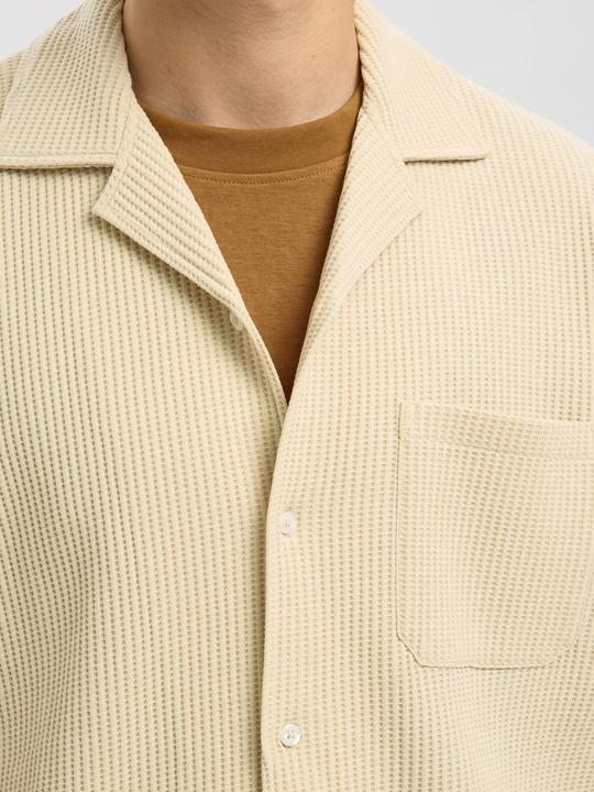 Produktbild Selected Homme Waffelstruktur Kurzarmhemd (XXL)