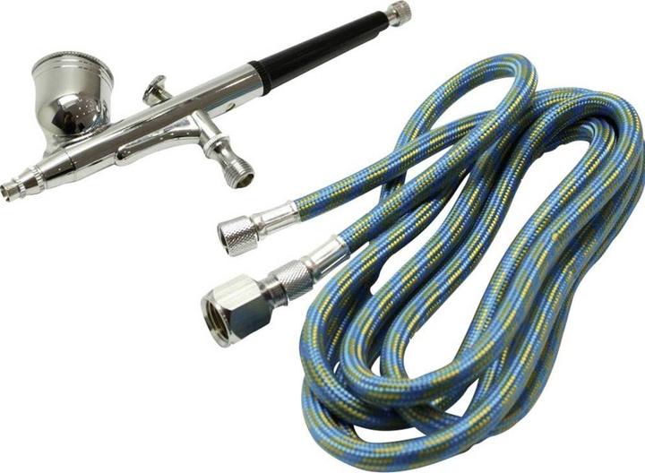 Actual product image Aerotec Compressed air airbrush set