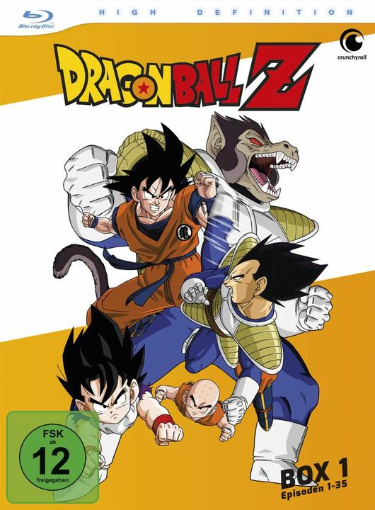 Immagine prodotto Dragonball Z - BOX 1 (BR) TV 4Disc, Episodi 1-35 (Blu-ray)