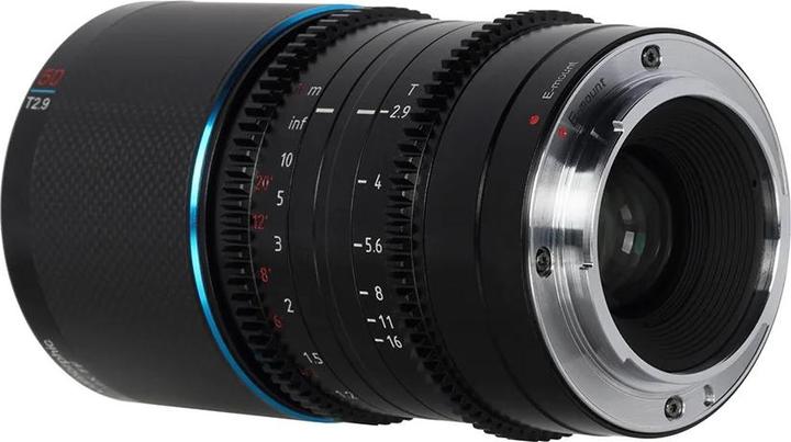 Actual product image Sirui Saturn 50mm T2.9 1.6x anamorphic carbon full-frame lens Nikon Z Z50N (Neutral Flare) (Nikon Z, full size)