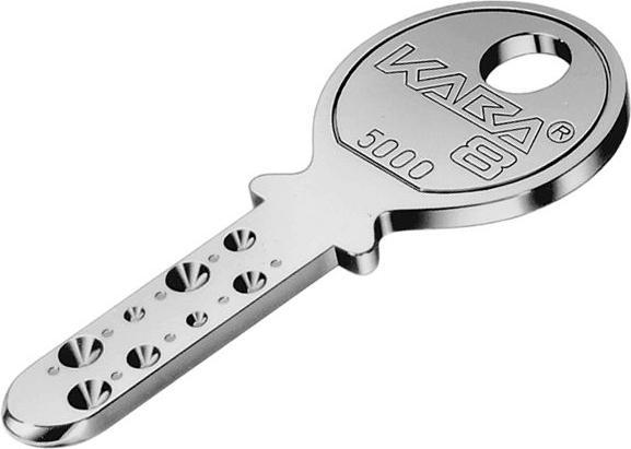 Actual product image Kaba Key (Cylinder key)