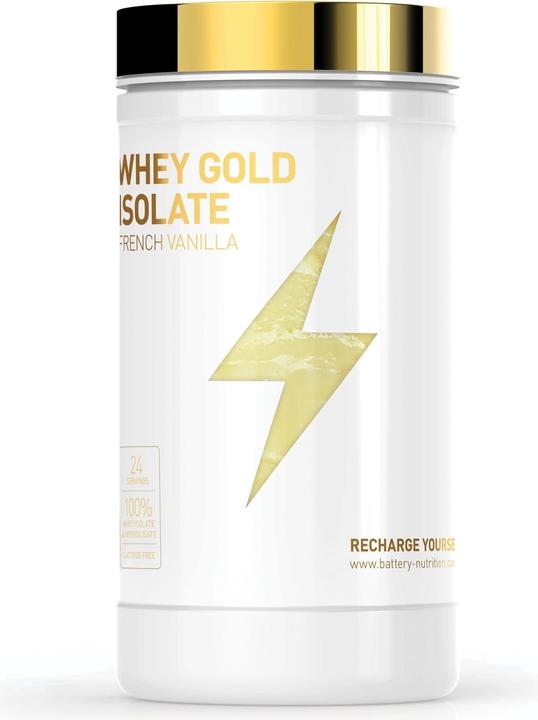 Actual product image Battery Nutrition Whey Gold Isolate (Vanilla, 1 pcs., 600 g)