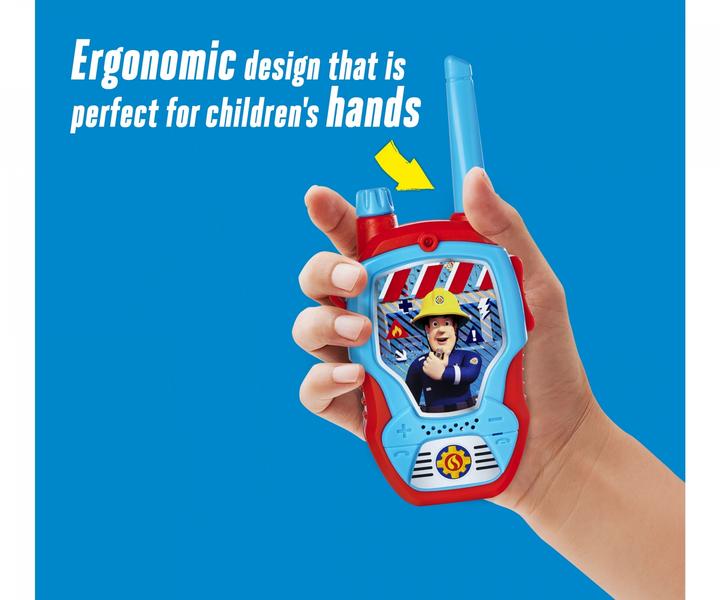 Actual product image Dickie Fireman Sam Walkie Talkie (0.10 km)