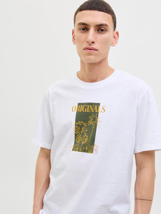 Produktbild Jack & Jones Gedruckt Rundhalsausschnitt T-shirt T-shirt (M)