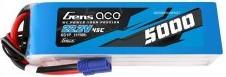 Immagine prodotto Gens Ace Batteria LiPo G-Tech 5000mAh 22.2V 45C 6S1P con connettore EC5 (22.20 V, 5000 mAh)