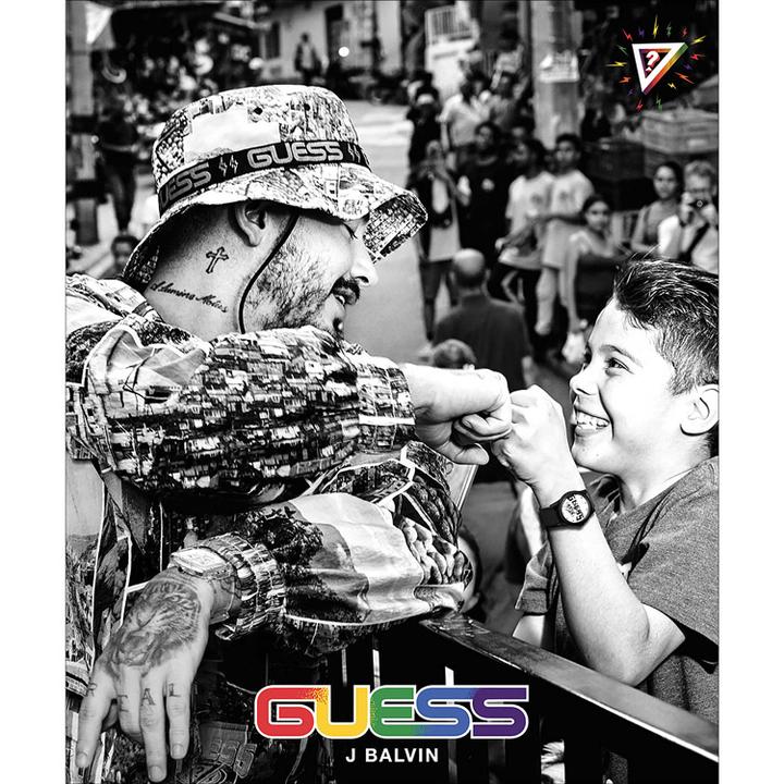 Actual product image Guess Originals X J Balvin (Analogue wristwatch, 42 mm)