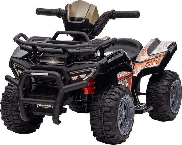 Produktbild Swisshandel24 Kinderelektro-Auto Elektro-Quad ATV LED, für 18-36 Monate Schwarz 70 x 42 x 45 cm (6 V)
