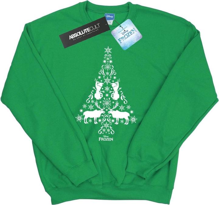 Disney Frozen Christmas Tree Sweatshirt (S)