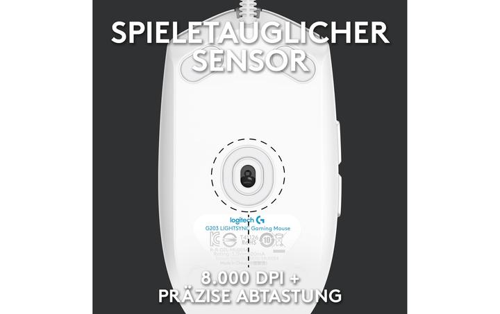 Produktbild Logitech G G203 Lightsync (Kabelgebunden)