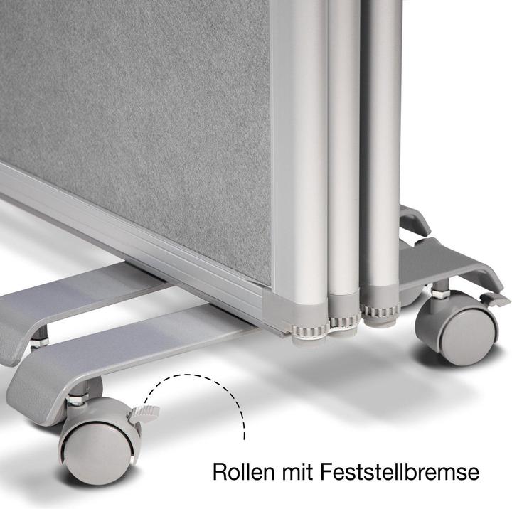 Image du produit Office Marshal Filz-Stellwand (180 x 35 x 180 cm)