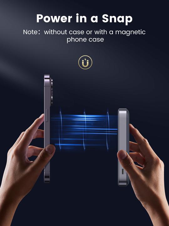 Produktbild Ugreen Wireless Charger (10000 mAh, 20 W, 37 Wh)