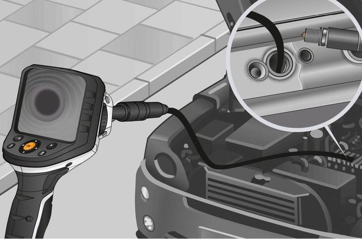 Actual product image Laserliner Endoscope probes Ø: 7.6 mm Length: 1 m