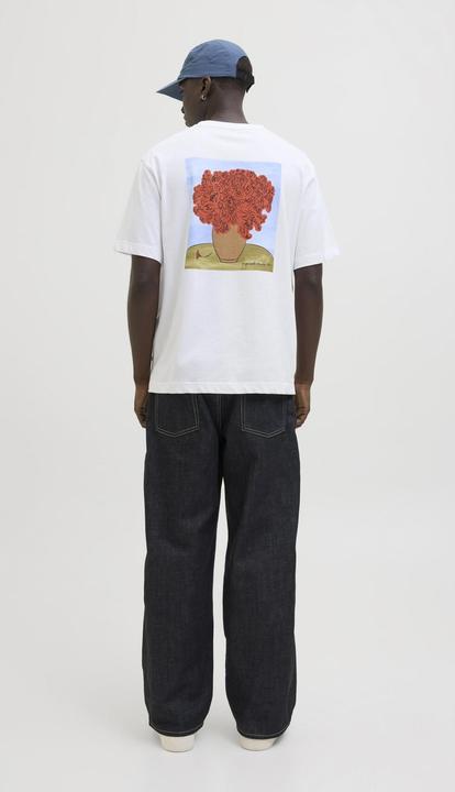 Actual product image Jack & Jones Rückenprint Rundhalsausschnitt T-shirt T-shirt (M)