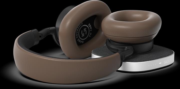 Image du produit SackIT Touch 400 - Casque supra-auriculaire hybride ANC - Marron (ANC, 50 h, Filaire)