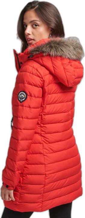 Immagine prodotto Superdry Piumino con cappuccio da donna in ecopelliccia (S)
