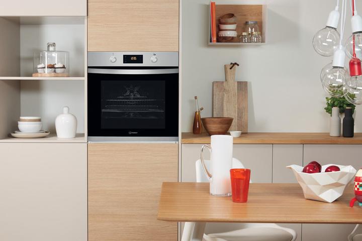 Image du produit Indesit IFW 3544 JH IX Four, Built-in, A, Width 59,5 cm, Acier inoxydable