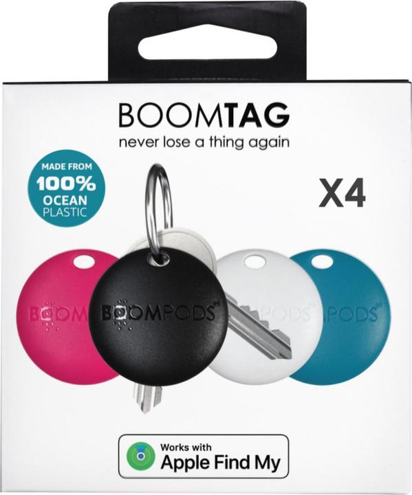 Produktbild Boompods Boomtag Multi 4er Pack (Mac OS, iOS)
