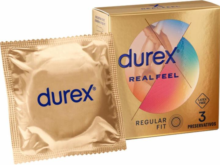 Productafbeelding Durex Real Feel Condooms 3 Uds (3 Pcs.)