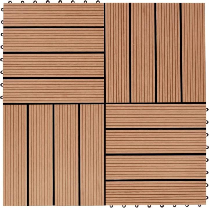 Actual product image VidaXL Parveen (11 x, 30 x 30 cm)