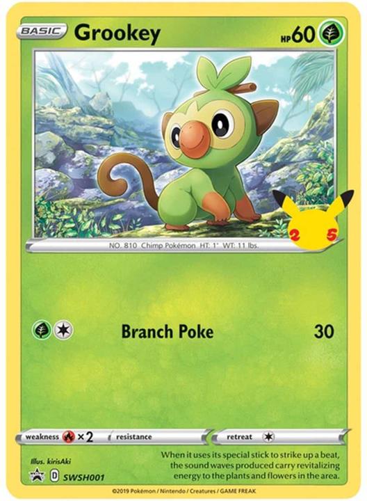 Immagine prodotto Pokémon PKM: Erste Partner Galar Card Pack (Chimpep, Hopplo, Memmeon) -D- (Inglese, Pacchetto Booster)