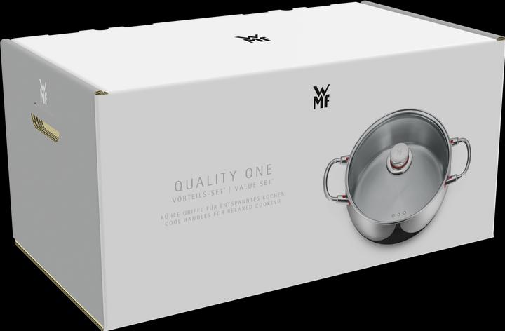 Productafbeelding WMF 0774556380 POTENSET 5 STUKS KWALITEIT EEN (24 cm, Steelpan, Roestvrij staal)