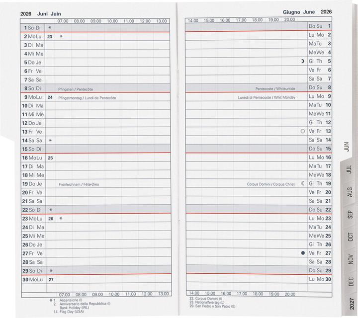 Image du produit Biella Planning Luzern Colorful all in one
