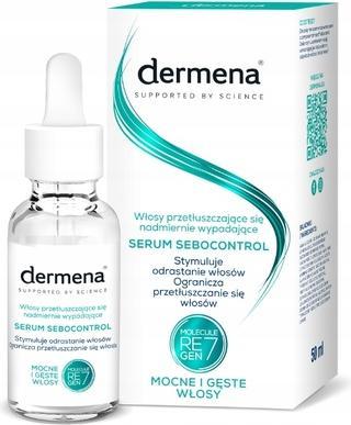 Produktbild Dermena Supported By Science Sebocontrol Serum für fettiges und übermässig schuppendes Haar 50 Ml (50 ml)