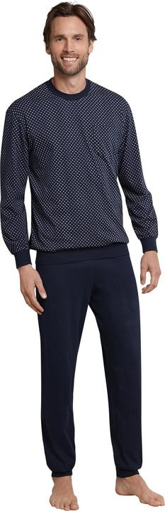 Produktbild Schiesser langer Pyjama Schlafanzug natürlich 100% Baumwolle | auch Übergrössen (62)