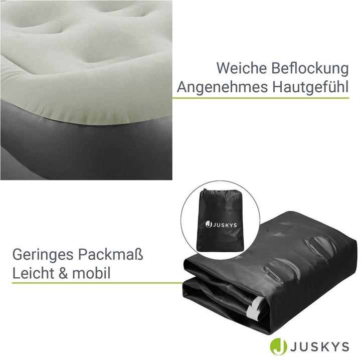 Actual product image Juskys Air bed Sapri M
