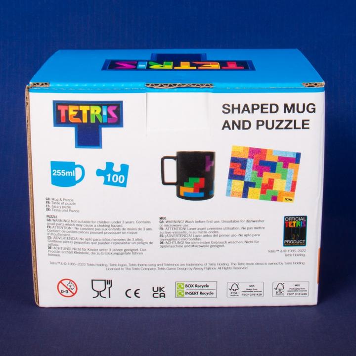 Actual product image Fizz Creations Tetris Cup & Puzzle Set (255 ml, 1 x)