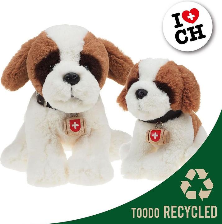 Actual product image idiS Swiss Line Bernhardiner m. Fass 20cm recycelt (18 cm)