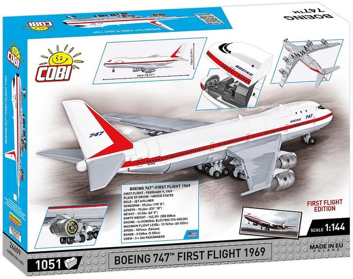 Produktbild Cobi Boeing 747 First Flight 1969