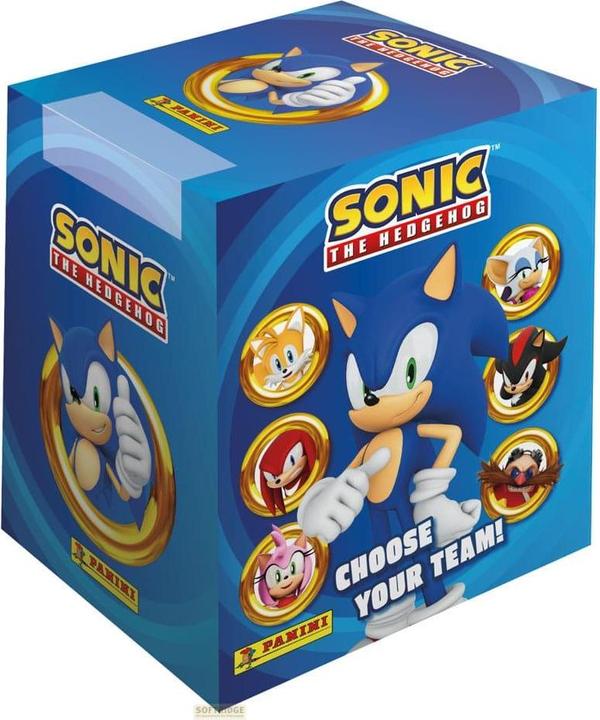 Panini Sonic the Hedgehog Sticker Collection Display (36)