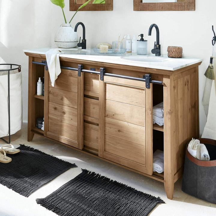 Immagine prodotto Loberon Doppelwaschtisch Montcourt braun