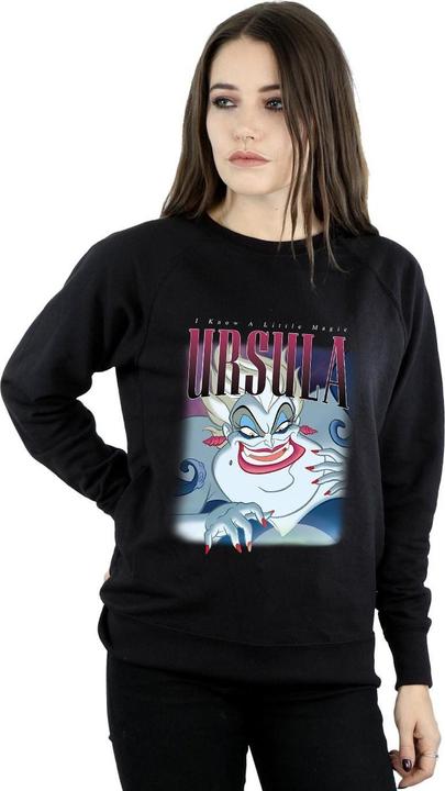 Actual product image The Little Mermaid Womens/Ladies Ursula Montage Cotton Sweatshirt (L)