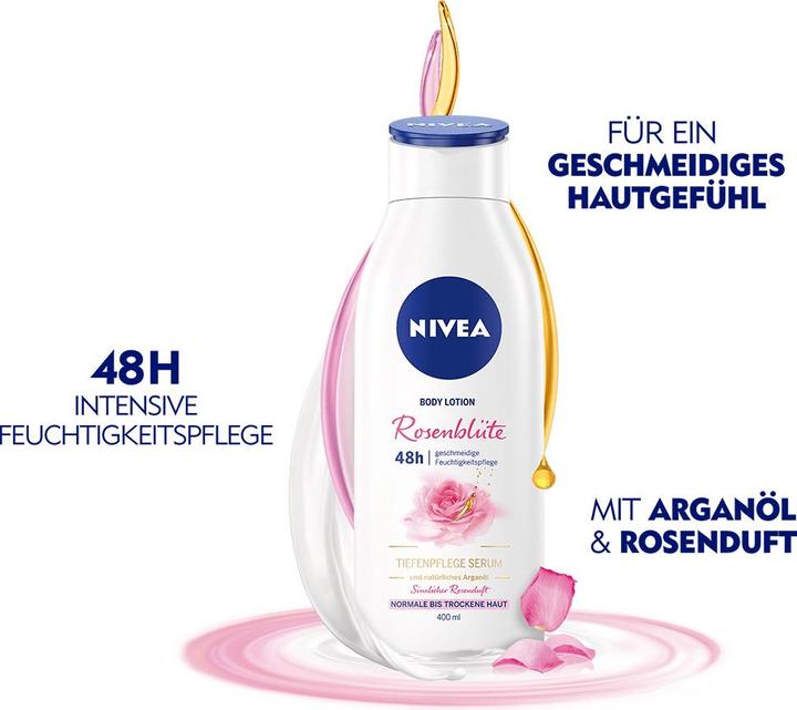 Image du produit NIVEA Body Lotio Rosenblue Pfle Fl 400ml (Lotion pour le corps, 400 ml)