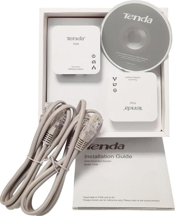 Actual product image Tenda P200 Kit (200 Mbit/s)