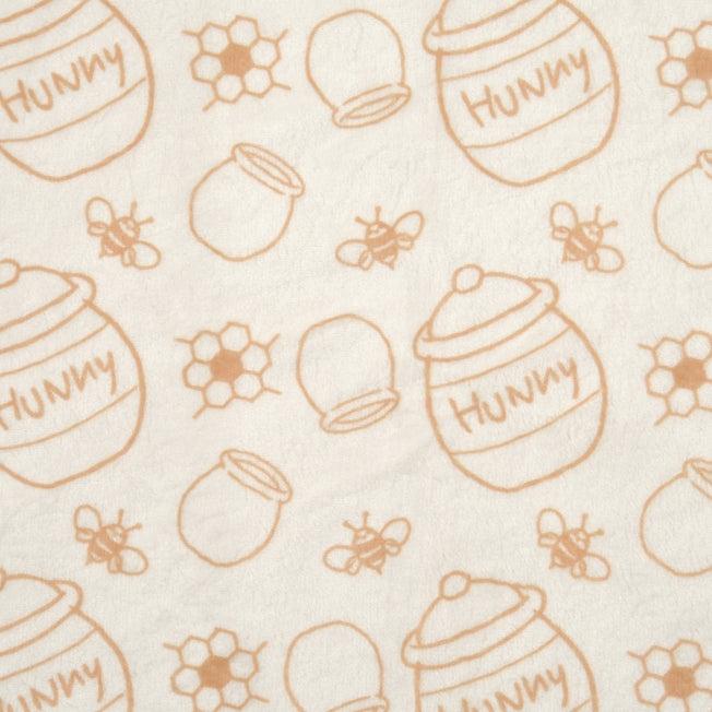Immagine prodotto Disney Coperta di Winnie the Pooh con motivo a vaso di miele e peluche - Coperta (19 cm)