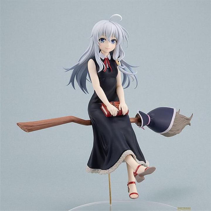 Actual product image Good Smile Company Wandering Witch: The Journey of Elaina Pop Up Parade PVC Statue Elaina L Size 19 cm