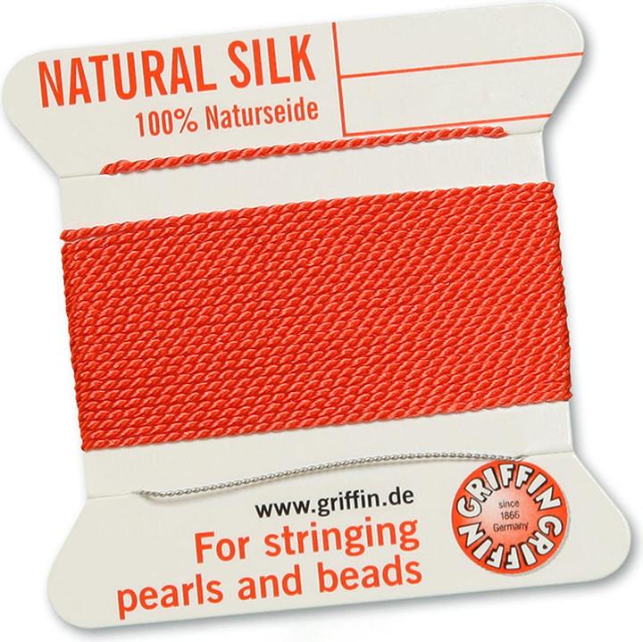 Produktbild Leyda Naturseide 2 Meter mit Nadel