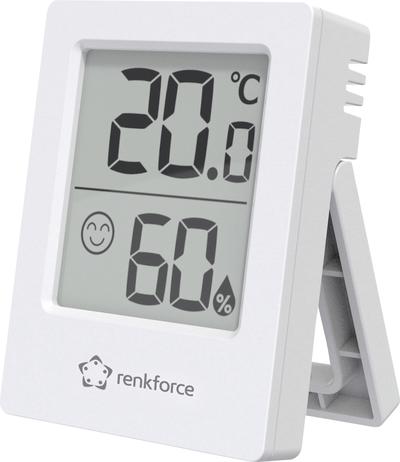 Produktbild Renkforce RF-6417554 Funk-Thermo-/Hygrometer Weiss