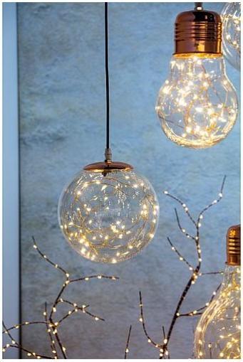 Immagine prodotto Lotti Palla luminosa decorativa a LED da 20 cm 39025