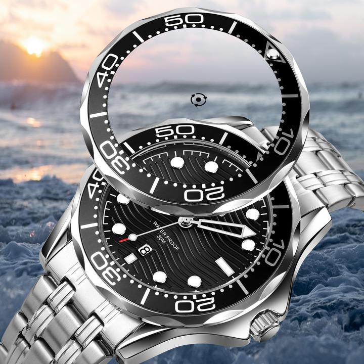 Produktbild Skmei 9276SISIBK Herrenuhr + BOX