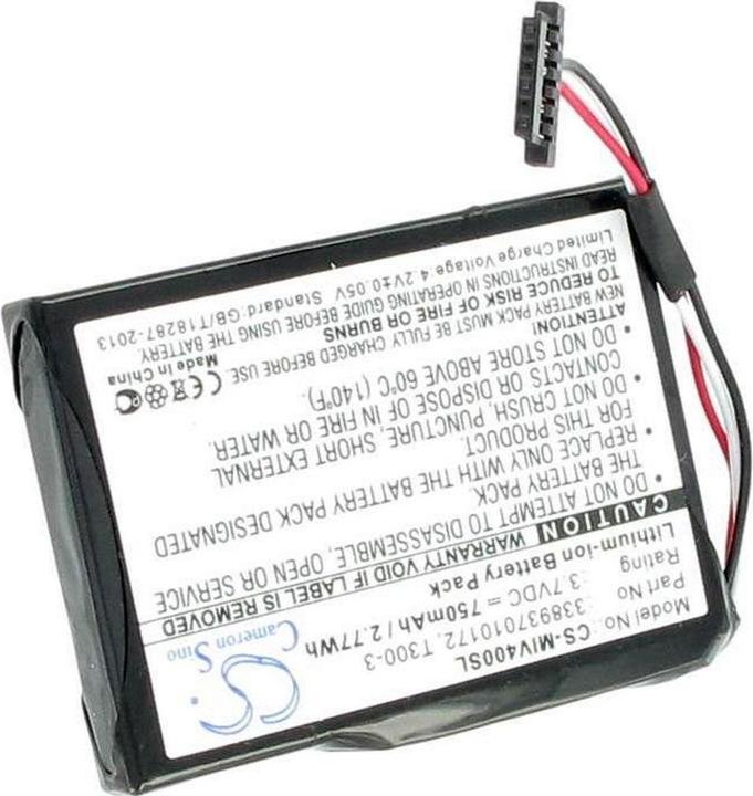 Immagine prodotto NoName Batteria GPS per Mitac Mio Moov 400, Mio Moov 405