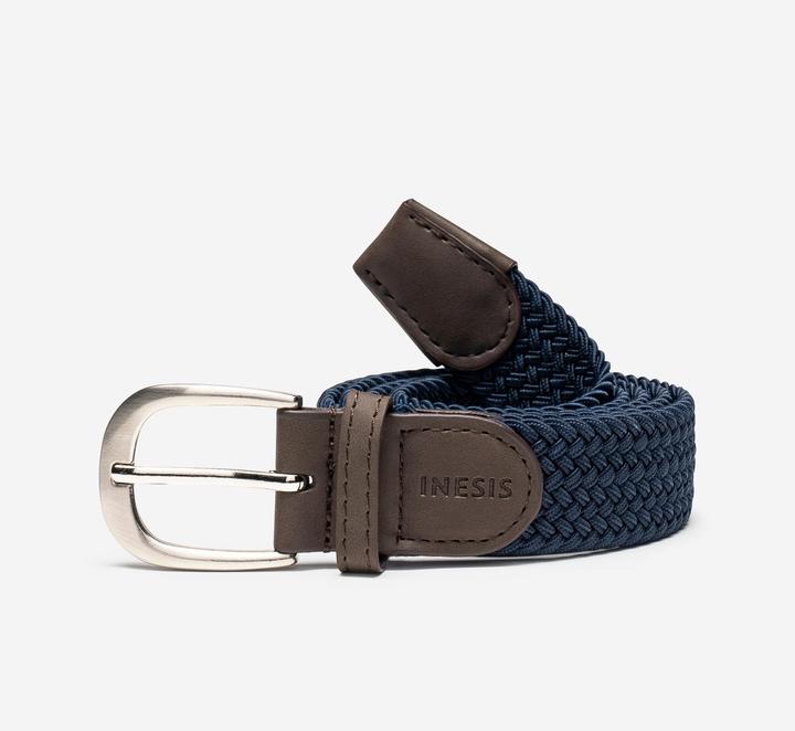 Image du produit Inesis Ceinture de golf tressée élastique & extensible - bleu marine (L, XL, XXL)