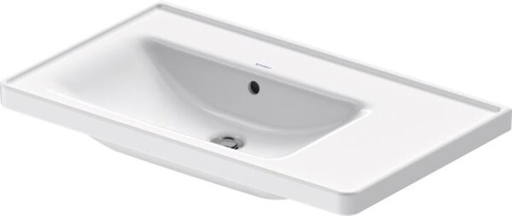 Immagine prodotto Duravit Lavabo per mobili D-NEO 800x480mm Be li m ÜL m HLB o HL bianco (480 mm, 800 mm)