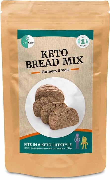Image du produit Go-Keto Mélange de pain céto Pain paysan (270 g)