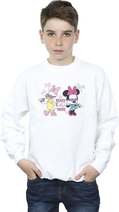 Actual product image Disney Boys Minnie Daisy Beach Mode Sweatshirt (128)