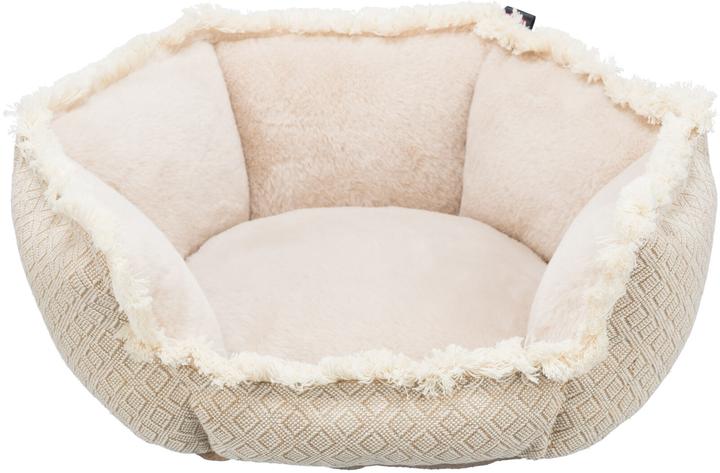Trixie Boho bed, vierkant, 50 × 50 cm, beige (Kat)