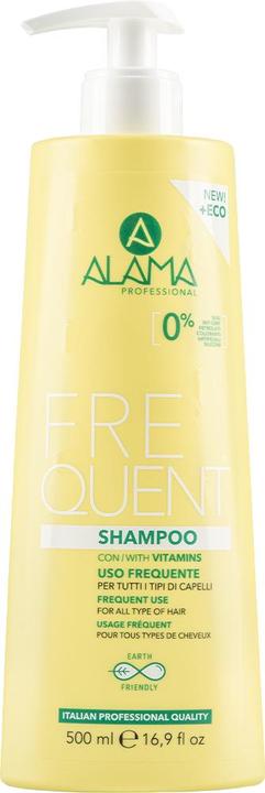 Produktbild Alama Professional Alama Frequent Shampoo for All Hair Types 500ml (500 ml, Flüssiges Shampoo)